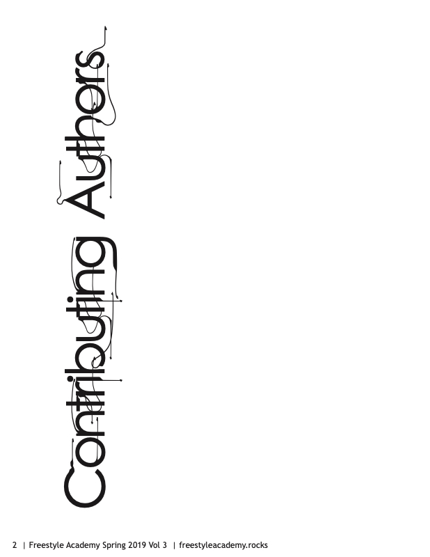 2019 Documentary Magazine Vol 3